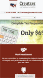 Mobile Screenshot of creutzerfinancial.com
